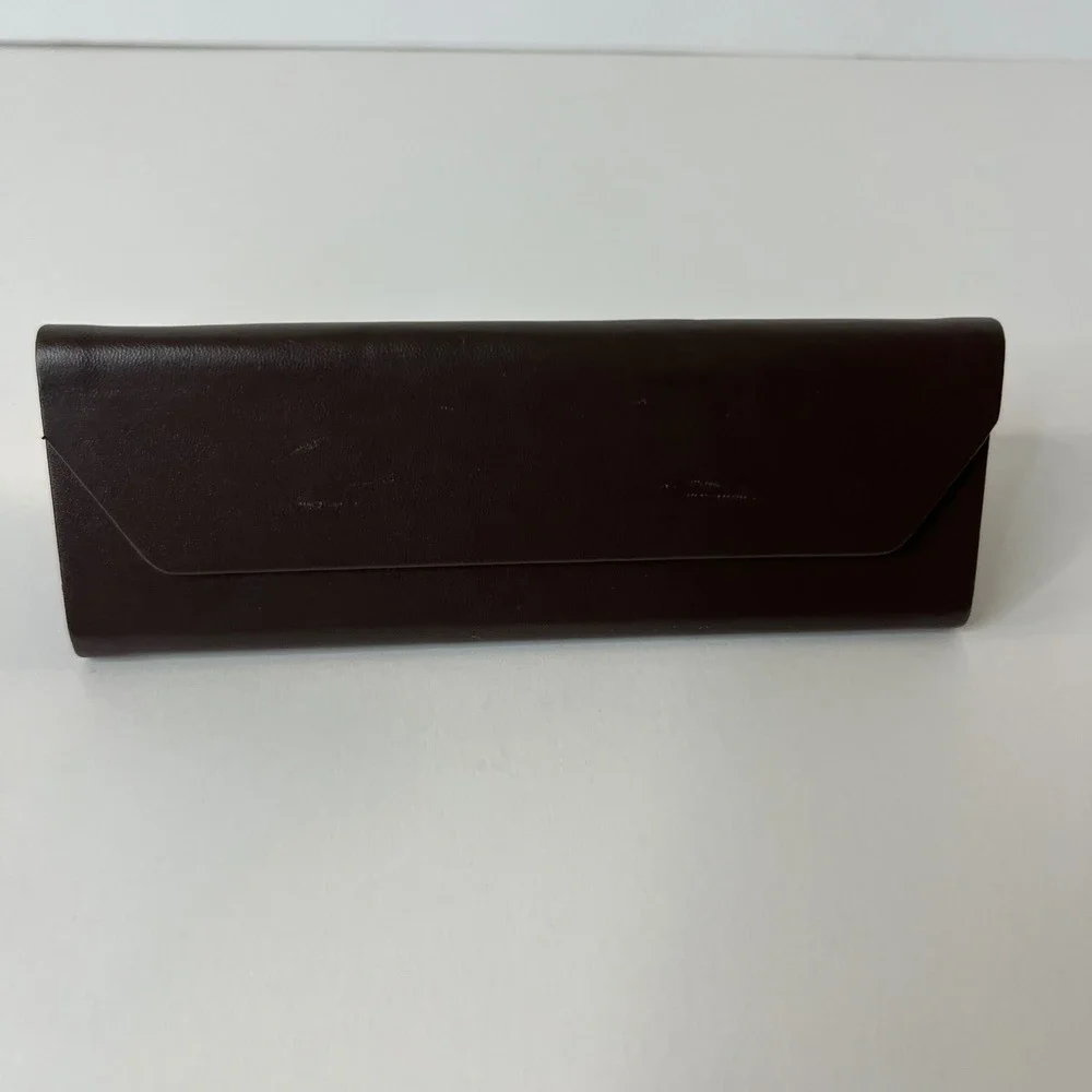 Mark & James Madgley Mishka Brown Eye Glass Case Magnetic Close‎